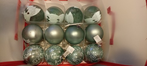 Set glass balls 6 - set, no.12