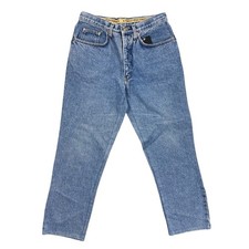 Jeans Armata Di Mare blu denim gamba regolare ragazzo donna W28 L26