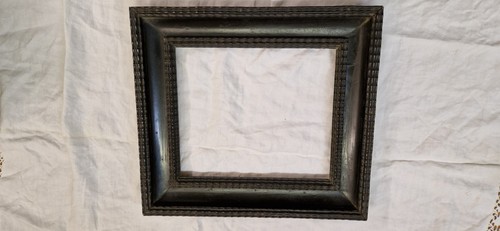Antica cornice legno nera - cornice,