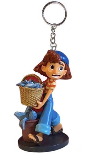 Portachiavi giulia pvc figura - pvc,