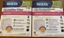 2 NEW BestAir Replacement Humidifier Filter V-0001 Vornado Holmes 4 Filters