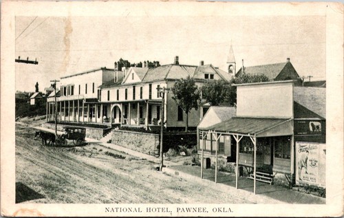 Cartolina pawnee oklahoma - pawnee,