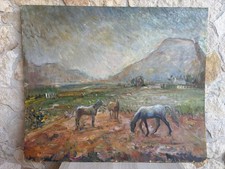 Vecchio quadro -Cavalli Al