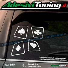 Adesivo Carte da gioco -
