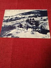 CAPRACOTTA CARTOLINA MOLISE  SPAZZANEVE SNOWPLOUGH CLIPPER NEW JERSEY  x