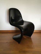 Panton Chair nera originale 1971