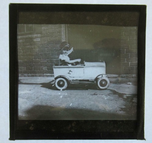 Magic lantern slide social - magic,