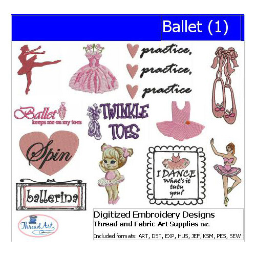 Set disegno ricamo - ,