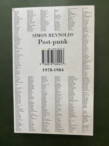 Simon reynolds post - reynolds,, post-punk