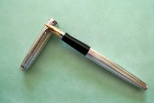 Parker 75 fountain pen, silver