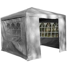 Gazebo grigio giardino tenda
