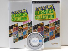 PSP Capcom Classics Collection Remixed (Sony PSP, 2006) CD ottimo + istruzioni