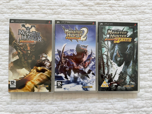 Psp monster hunter - psp, x3