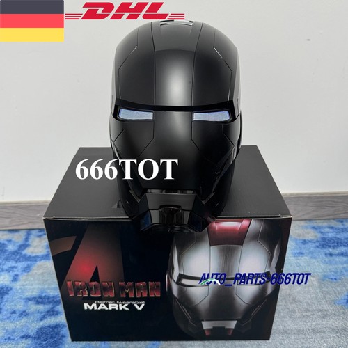 Casco autoking iron man mk5 - man,