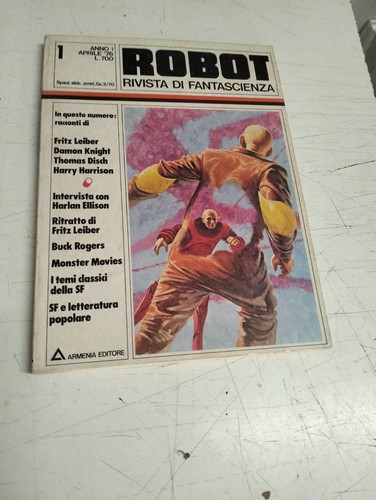 Robot rivista fantascienza - robot,