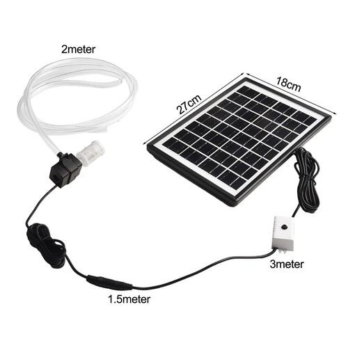 Pompa acqua solare sommersa