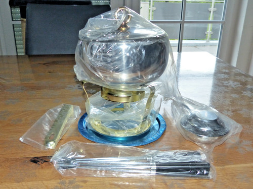 Set fonduta acciaio inox - set,