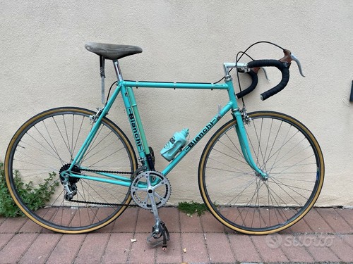 Bici corsa vintage bianchi - da,
