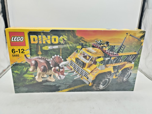Lego 5885 triceratops trapper - lego,