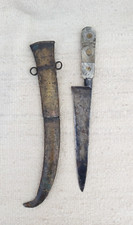 Antico coltello pugnale grande