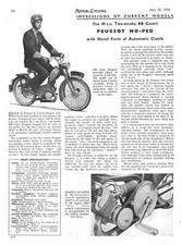 1958 PEUGEOT 'BB Centri' 49cc
