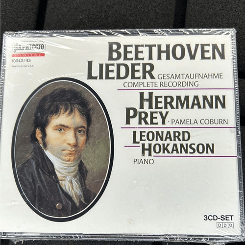 Beethoven lieder hermann prey - lieder,
