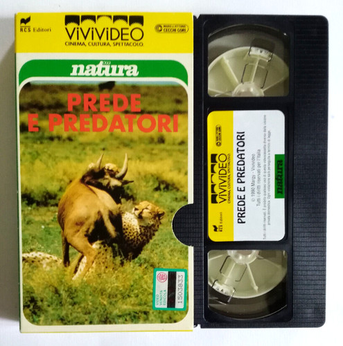 Vhs prede predatori film - vhs,