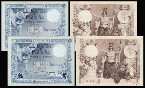 Facsimil 1000 pesetas mayo - pesetas, de