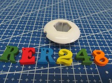 GENIUS 2000 MU COPERCHIO PLASTICA FORO ESAGONALE X INGRANAGGIO, VEDI FOTO..