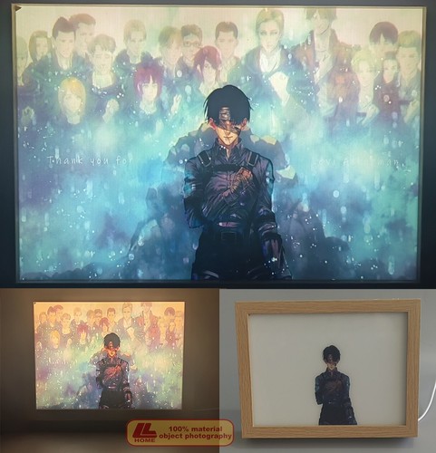 Anime titan levi luce - levi, led