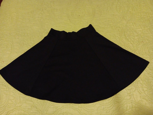 Minigonna nera divisa - , h&m