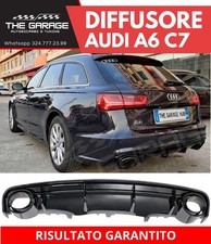 DIFFUSORE RS6 LOOK + TERMINALI