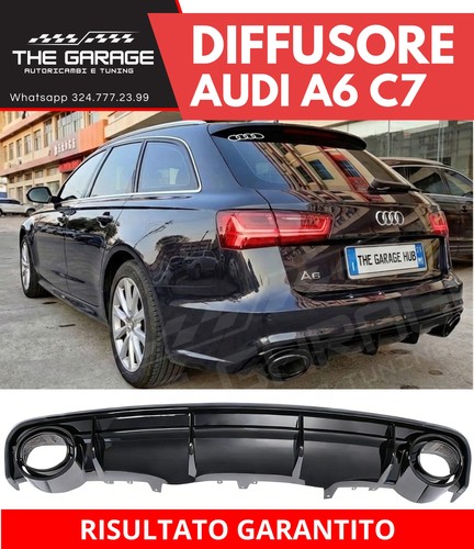 Diffusore rs6 look terminali - rs6, +