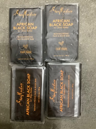 Lotto sapone nero africano - (4),