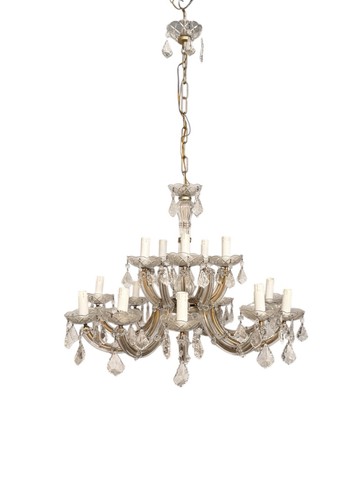Lampadario antico stile maria - lampadario,