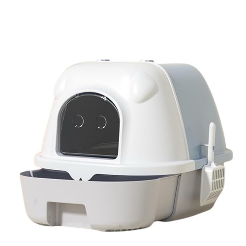 Lettiera per gatti chiusa con - lettiera,