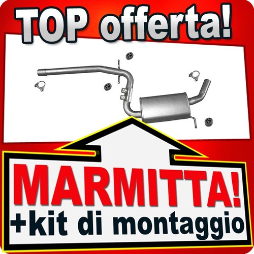 Silenziatore centrale per - silenziatore,