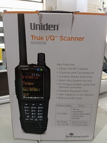 Uniden sds100e scanner - scanner, 25-512