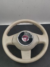 VOLANTE FIAT 500 BIANCO