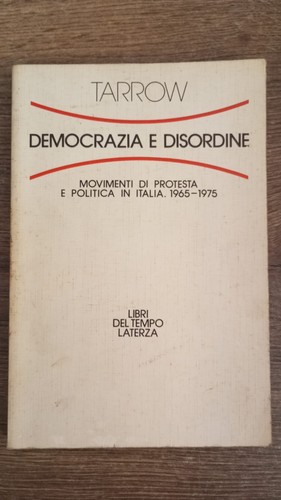Tarrow democrazia disordine - tarrow,