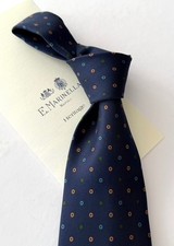 Marinella Napoli Cravatta Tie Krawatte Like New  Granadine de Soie Tela di seta