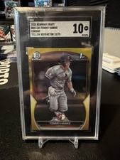 2023 Bowman Draft Cromo Giallo