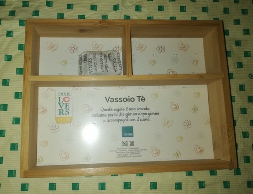 Thun club vassoio in legno - club,