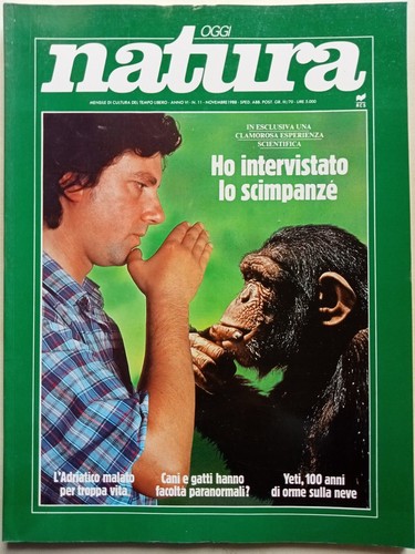 Natura oggi 1988 - natura, 11/1988