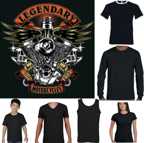 Maglietta biker uomo moto - biker,