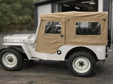 SOFT TOP PER JEEP WILLYS CJ2A