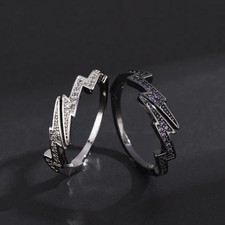 Anello aperto acciaio inox - aperto,
