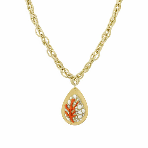 Collana con ciondolo tesoro - collana,