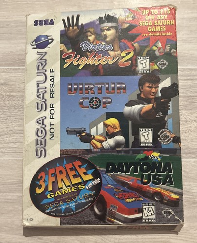Sega saturn pack virtua - saturn, 3