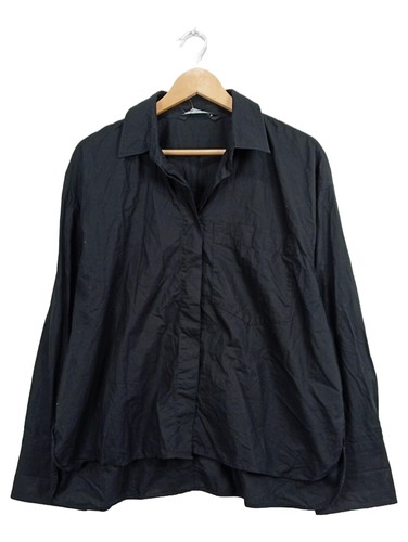 Zara camicia casual donna nera - zara,
